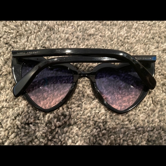 Saint Laurent Heart Shaped Sunglasses - Picture 6 of 9